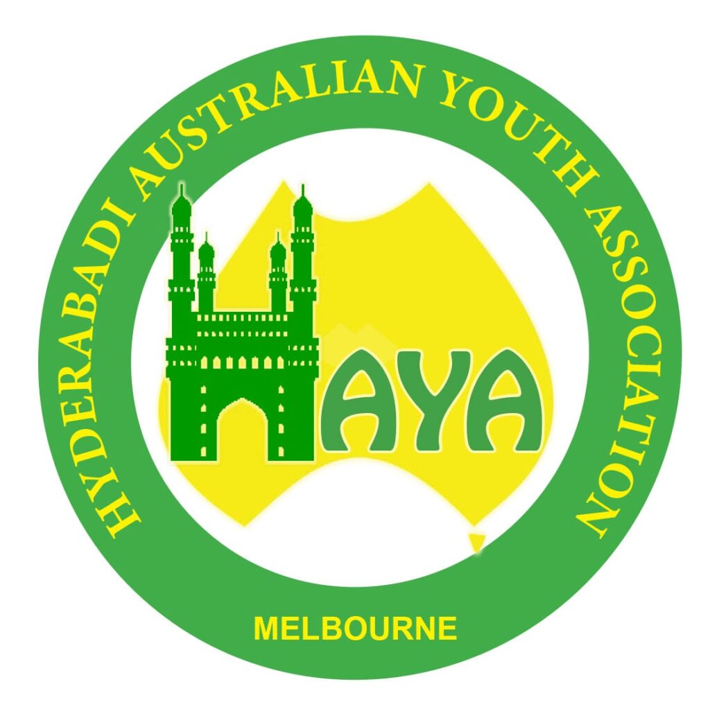 Logo of Haya Foundation - Hyderabadi Australian Youth Association - Melbourne