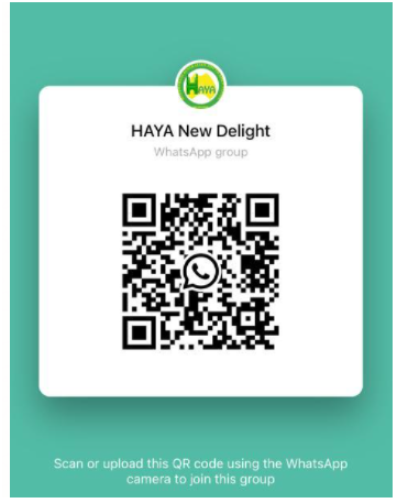 HAYA New Delight - WhatsApp Group